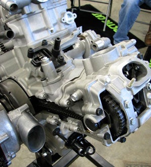 Arctic Cat V-Twin ATV Engine