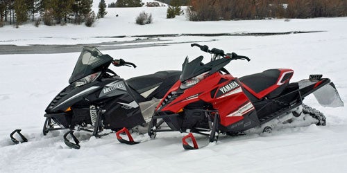 2014 Arctic Cat ZR 7000 and Yamaha Viper