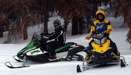 Ski-Doo and its REV chassis changed the way we ride and meant the competition like Arctic Cat had to follow with a ride-forward design of its own.