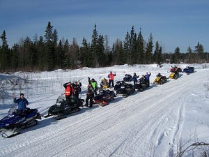 Minnesota snowmobilers raised more than a half-million dollars to fight Lou Gehrig’s Disease in an annual charity ride. 