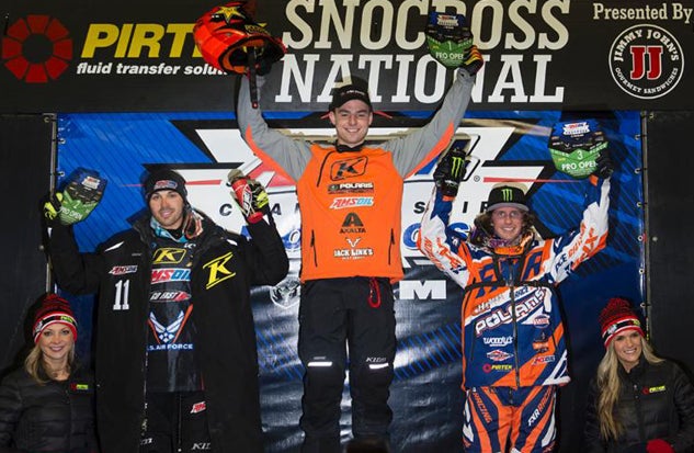 Canterbury Snocross Podium