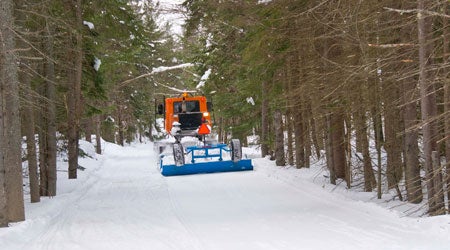 Ontario has a fleet of 302 groomers to provide snowmobilers with a smooth ride.