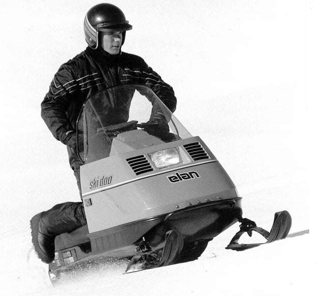 Vintage Elan Snowmobile