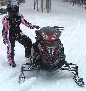 Enforcer snowmobiles underwent prototype testing in Michigan’s Upper Peninsula earlier this winter.