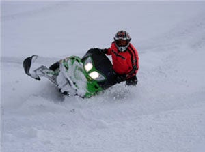 Powder rider Erik Woog knows how to custom build mountain sleds from firsthand experience.