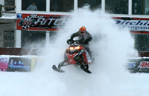 Eagle River Snowmobile Derby Snocross