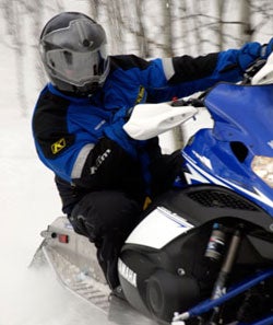 All sled manufacturers offer a variety of helmets and accessories to match their sleds.