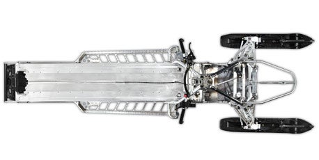 2016 Polaris 800 Pro-RMK Chassis Overhead