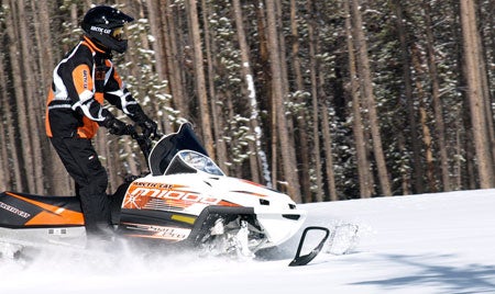 Finding lubricating snow isn’t a problem in the backcountry, but riding to that powder can create havoc when the trail is icy and hard — and that’s when ice scratchers come in handy!