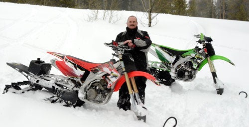 Matt Allred with Mountain Horse Snowbikes