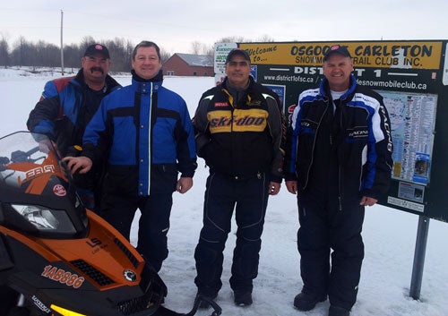 Osgoode Carleton Snowmobile Trail Club Trails