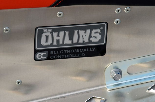Ohlins Logo Plate