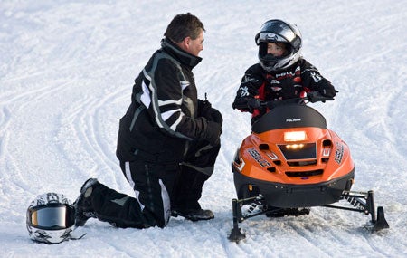 Polaris 120 Assault Youth Snowmobile