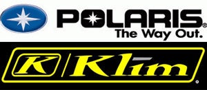 Polaris and KLIM Logos