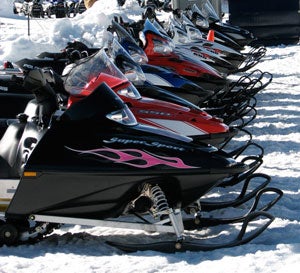 Polaris Super Sport Snowmobiles