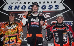 Pro Lite Snocross Podium