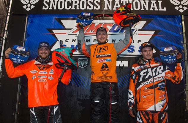 Fargo Snocross Pro Lite Podium