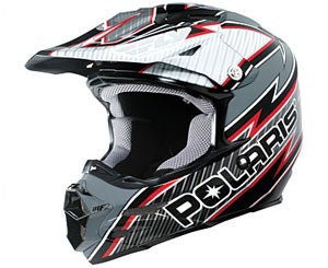 Pure Polaris Carbon Snowmobile Helmet