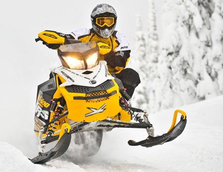 Many serious trail riders want what the snocross racer has. 