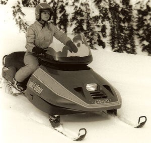 By the time Generations Next was born, the Ski-Doo Stratos with its strut suspension was a memory.