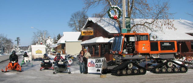 SNOW Film Fest Snowmobile Riders