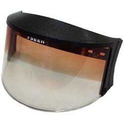 A long time manufacturer of snowmobile shields and goggles, Seer offers a flip-up design with gradient tint. (Image courtesy of Seer)