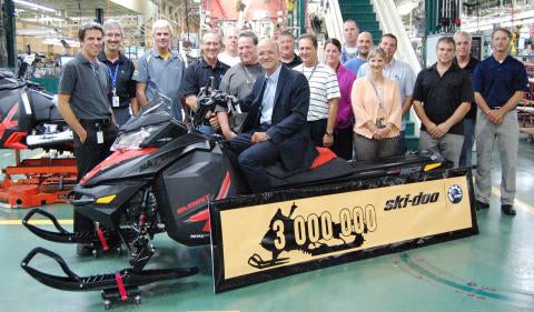 BRP Celebrates Milestone Sled