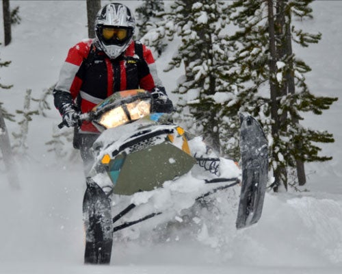 Snowmobile Gear Testing