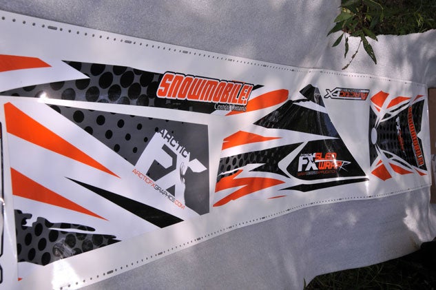 Snowmobile Graphics Roll