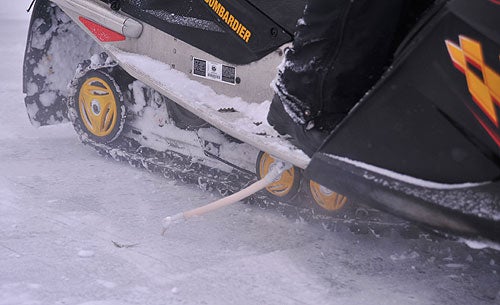 Cable Ice Scratchers in Action