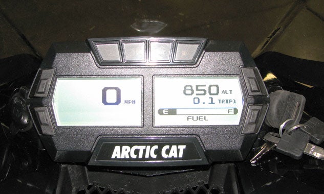 Arctic Cat Snowmobile Gauge