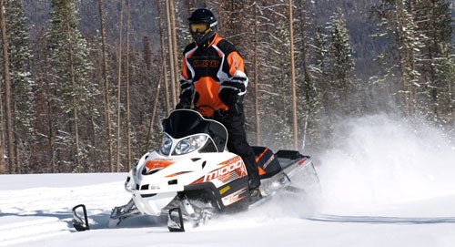 Bad News, Good News for Snowmobile Industry This Winter