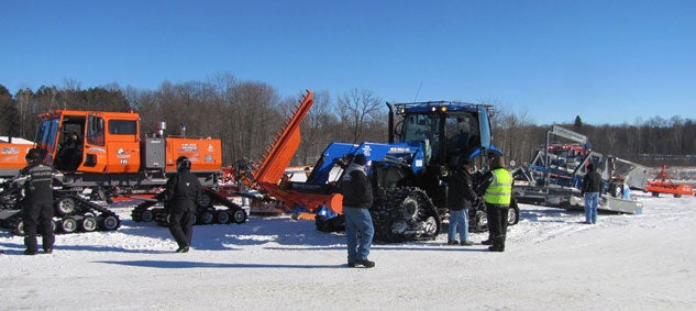 Snowmobile Trail Grooming Equipment