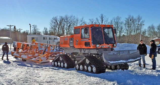 Snowmobile Trail Grooming Equipment