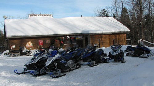 Snowmobile Trail Pit Stop