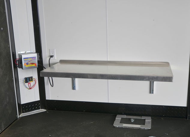 Snowmobile Trailer Bench