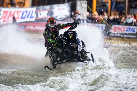 Tucker Hibbert Snocross Action