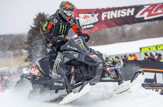 Tucker Hibbert Lake Geneva Snocross