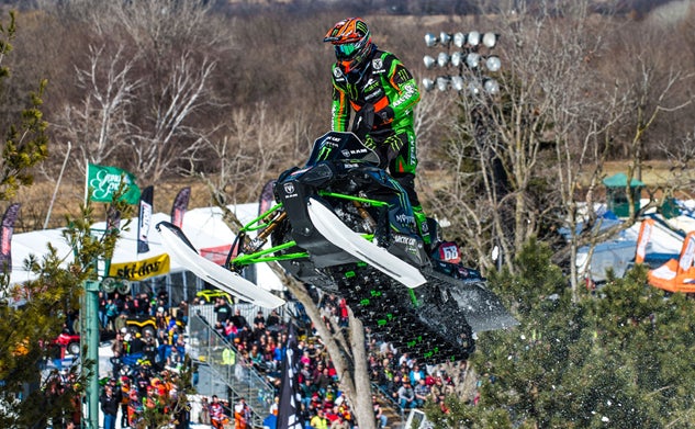 Hibbert finished the season 149 points clear of the second place rider (Tim Tremblay) in the standings. Tucker Hibbert Snocross