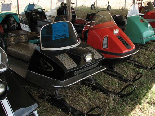 Vintage 1970s Snowmobiles