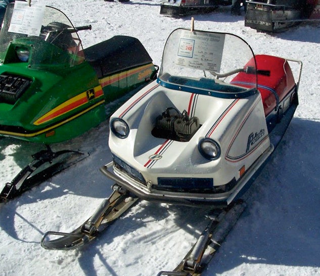 Vintage Polaris Snowmobile