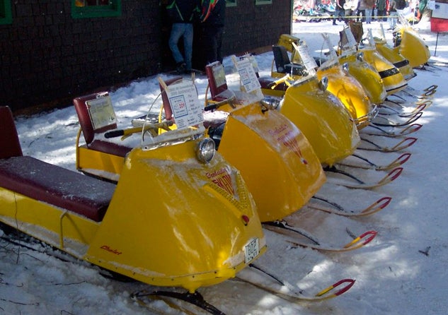 Vintage Ski-Doo Snowmobiles