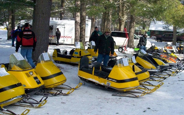 Vintage Ski-Doo Snowmobiles