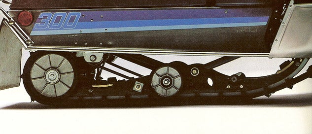 Yamaha Enticer 300 Rear Suspension