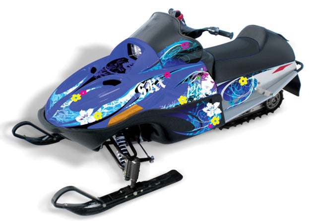 Yamaha SRX120 Mountain Flower Graphics Kit