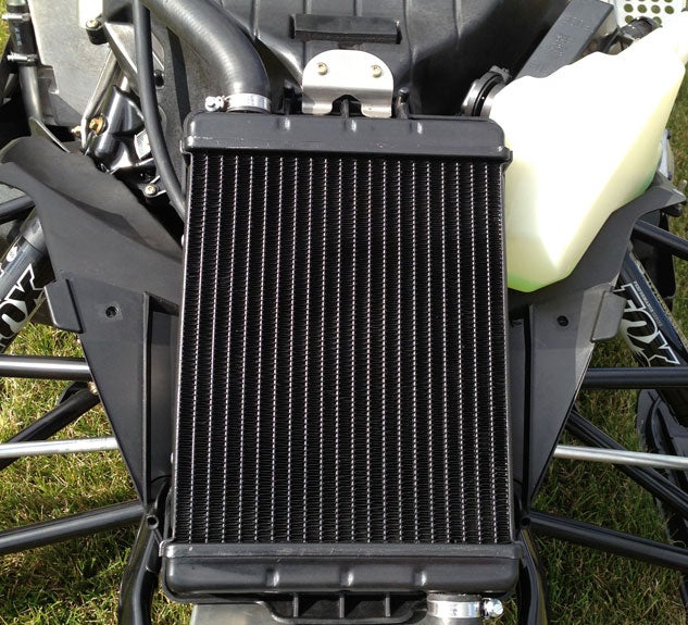 Yamaha Viper Black Radiator