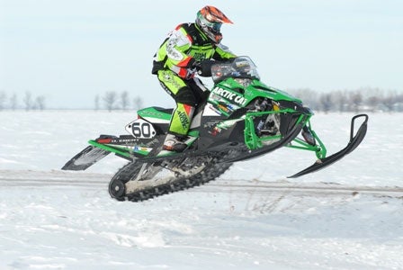 Dan Ebert races to victory in the grueling I-500.