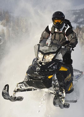 Soar with Ski-Doo’s 151-hp Summit Everest 800.