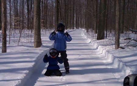 You’ll give the “thumbs up” to Ontario’s well-groomed network of trails.