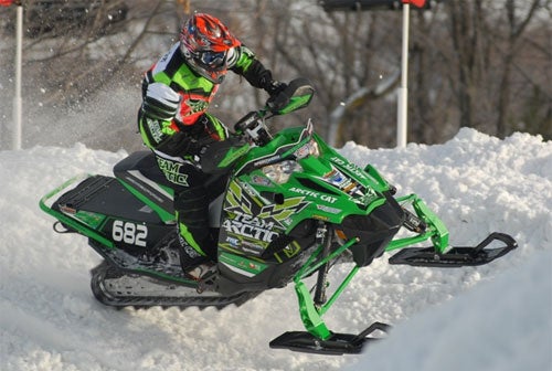Cody Thomsen won his Semi Pro X Games qualifier and the first Semi Pro Stock final. Cody Thomsen Team Arctic